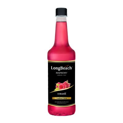LongBeach ไซรัป 740ml. ราสเบอร์รี่