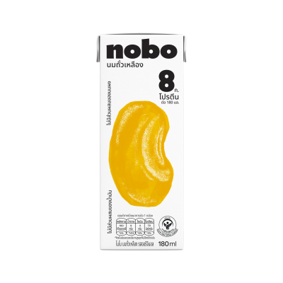 Nobo นมถั่วเหลือง 180ml. ออริจินอล (3กล่อง/แพ็ค)