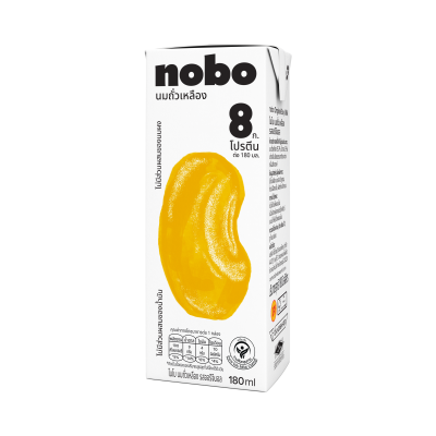 Nobo นมถั่วเหลือง 180ml. ออริจินอล (3กล่อง/แพ็ค)
