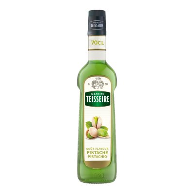 Mathieu Teisseire Pistachio Syrup 700 ml. ไซรัปกลิ่นพิสตาชิโอ