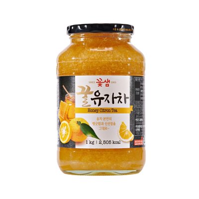Kkoh Shaem เครื่องดื่มส้มซีตรอนผสมน้ำผึ้ง ชนิดเข้มข้น 1 Kg(ชาส้มเกาหลี)