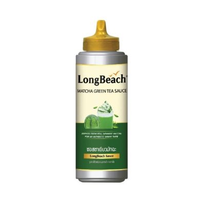 LongBeach ซอสชาเขียวมัทฉะ 350 ml