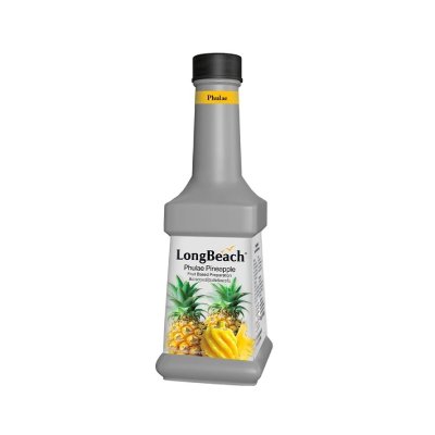 LongBeach เพียวเร่ สับปะรดภูแล 900ml.