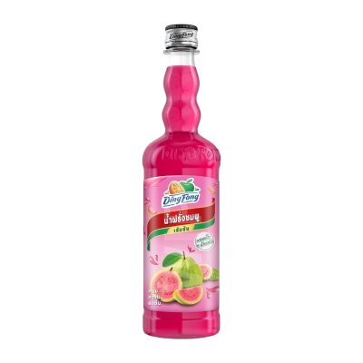 Ding Fong น้ำผลไม้เข้มข้น 760ml. ฝรั่งชมพู