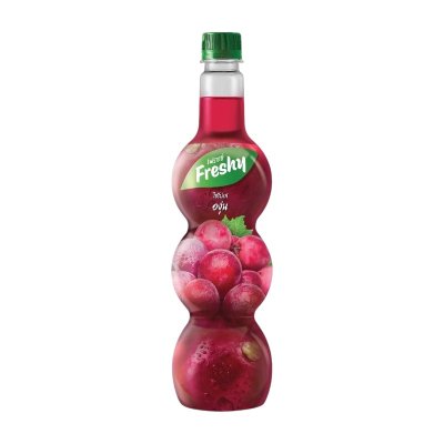 Freshy ไซรัป กลิ่นองุ่นเคียวโฮ 710 ml. น้ำเชื่อมเข้มข้น