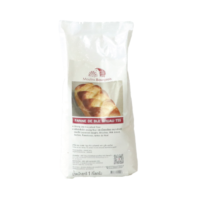 Moulins Bourgeois Farine De Ble Gauau T55 1 Kg.