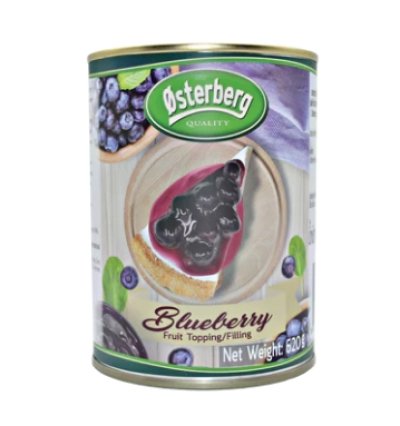 Osterberg บลูเบอร์รี่ ฟรุตท็อปปิ้งแอนด์ฟิลลิ่ง 30%  620g.