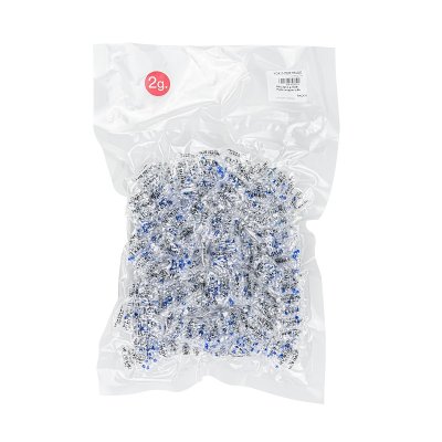 Silica Gel 2g (ซองพลาสติก B/W) สารดูดความชื้นเกรดพรีเมียม ขนาด 2 กรัม