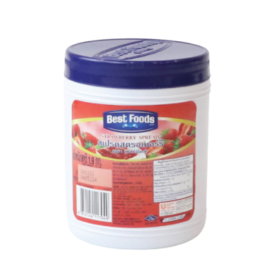 Best Food สเปรดสตรอเบอร์รี่ 1.9 Kg