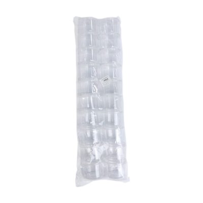 กระปุกพลาสติก 4 oz. พร้อมฝา (20ชุด/ห่อ)