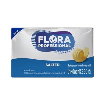 (สินค้าของเย็น) FLORA Professional Fat Spread with Buttermilk 250g (Salted) - เนยเนียนนุ่ม หอมกลิ่นบัตเตอร์มิลค์