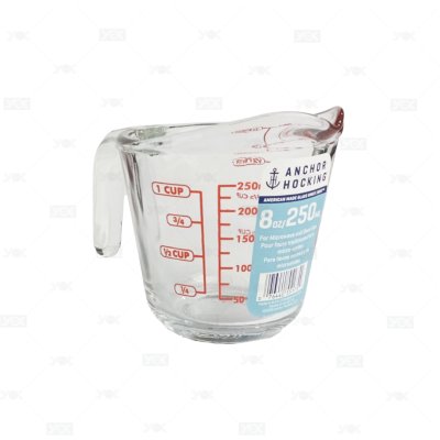 Anchor ถ้วยตวงของเหลวแก้ว 1CUP 0.25L