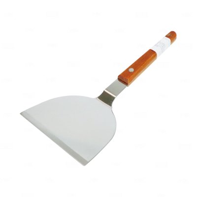 ตะหลิวด้ามไม้  Blade Length (130x105 mm.)