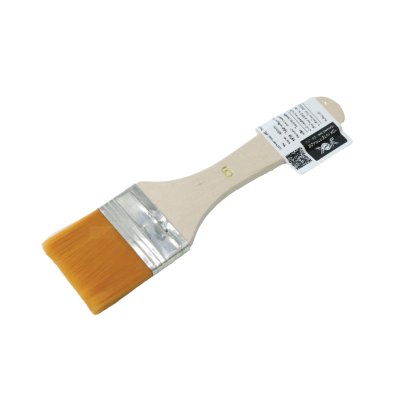 แปรงทาเนย #6  Nylon Brush ด้ามไม้ (40mm.)