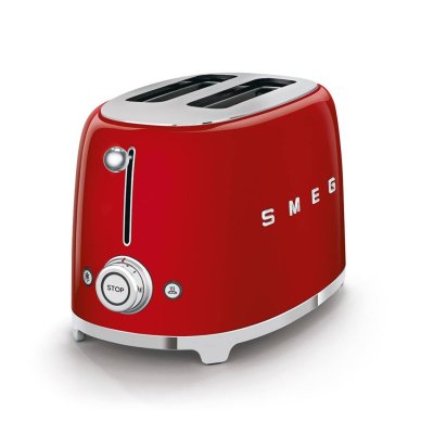 SMEG (TSF01RDEU) เครื่องปิ้งขนมปัง 2 ชิ้น สีแดง