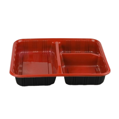NT (TRB-800-3) กล่อง 3 ช่อง 1050 ml. แดง-ดำ (25ชุด/แพค)