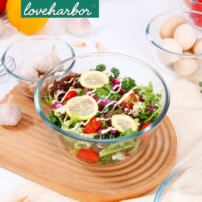 LoveHarbor (LH0033) Glass Mixing Bowl 2.1L