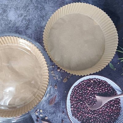 กระดาษรองหม้อทอดไร้น้ำมัน 16 cm. สีน้ำตาล (50ใบ/แพค)