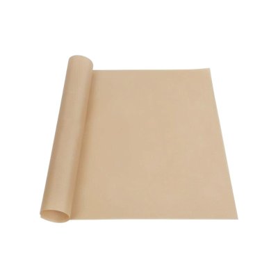 แผ่นรองอบเทฟล่อน 40x60 cm. หนา 0.08 mm. แผ่นรองอบขนมกันติด ล้างแล้วใช้นซ้ำได้ ไม่ติดถาด