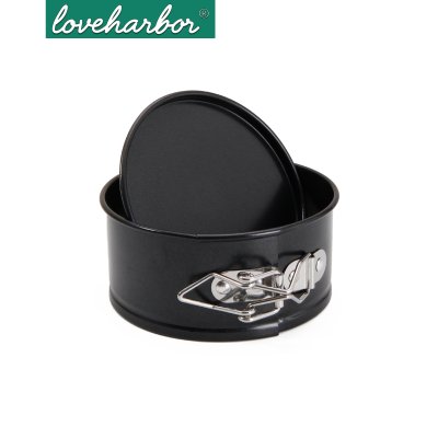 LoveHarbor LH0113 พิมพ์อบขนมเทฟล่อนแบบล็อคข้าง ขนาด 4 นิ้ว (Springform Pan)