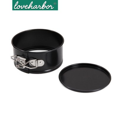 LoveHarbor LH0113 พิมพ์อบขนมเทฟล่อนแบบล็อคข้าง ขนาด 4 นิ้ว (Springform Pan)