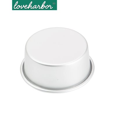 ยกลังสุดคุ้ม 24 ชิ้น/ลัง LoveHarbor LH0242 | พิมพ์เค้กกลม อลูมิเนียมอโนไดซ์ ขนาด 4 นิ้ว