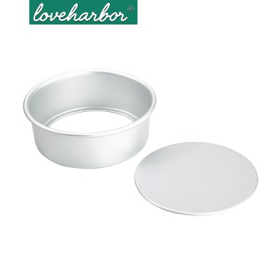 LoveHarbor LH0246 พิมพ์เค้กกลมถอดก้น 8 นิ้ว (Anodized Round Cake Pan - Loose Base)