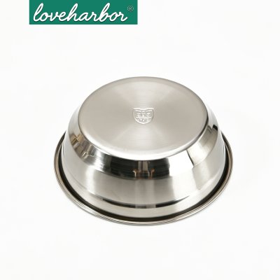 LoveHarbor LH0087 — ชามผสมสเตนเลส 26 ซม. (18/8 Stainless Steel)