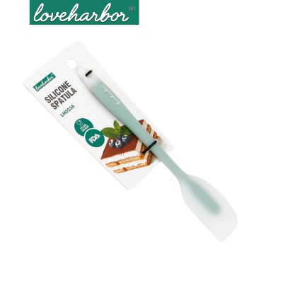 LoveHarbor LH0236 สปาตูล่าซิลิโคนปาดครีมไร้รอยต่อ (21x4x1 ซม.)