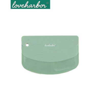 LoveHarbor LH0248 Plastic Dough Cutter And Scraper (13.5 x 9.1 x 0.2 cm) ที่ตัดแป้งโดว์และปาดครีมอเนกประสงค์