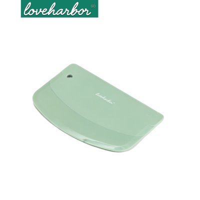 LoveHarbor LH0248 Plastic Dough Cutter And Scraper (13.5 x 9.1 x 0.2 cm) ที่ตัดแป้งโดว์และปาดครีมอเนกประสงค์