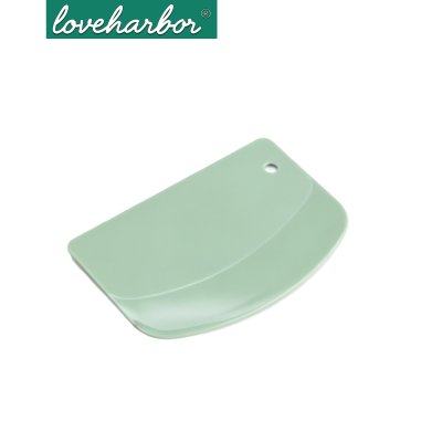 LoveHarbor LH0248 Plastic Dough Cutter And Scraper (13.5 x 9.1 x 0.2 cm) ที่ตัดแป้งโดว์และปาดครีมอเนกประสงค์