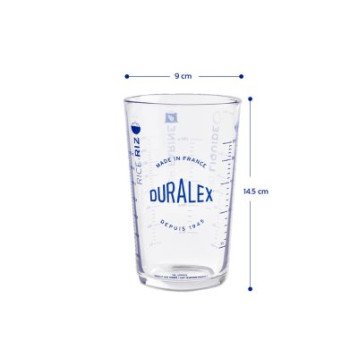 DURALEX แก้วตวง Precisio 560 ml. สเกลสีน้ำเงิน