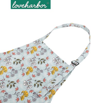 ยกลังสุดคุ้ม 48 ชิ้น/ลัง LoveHarbor LH0269 Pure Cotton Apron (71.5x65cm) ผ้ากันเปื้อนผ้าฝ้ายแท้