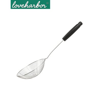LoveHarbor LH0270 กระชอนลวดสแตนเลส ด้ามจับพลาสติกกันร้อน (ขนาด 42x15.4x6.8 cm)
