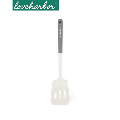 LoveHarbor LH0063 - ตะหลิวซิลิโคนทูโทนแบบมีช่อง (Silicone Slotted Spatula)