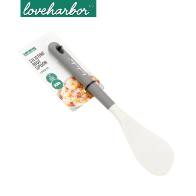 LoveHarbor LH0070 Silicone Rice Spoon — ทัพพีซิลิโคนทูโทน