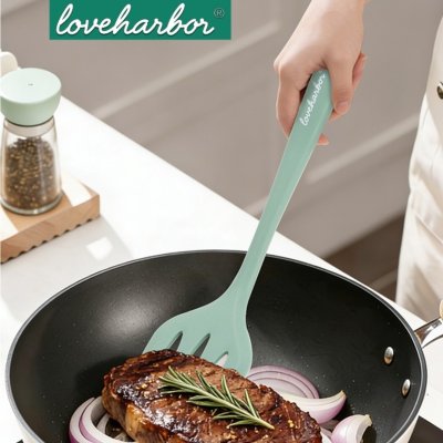 LoveHarbor (LH0154) ตะหลิวซิลิโคนมีร่อง ขนาด 30x7.7x3.6cm