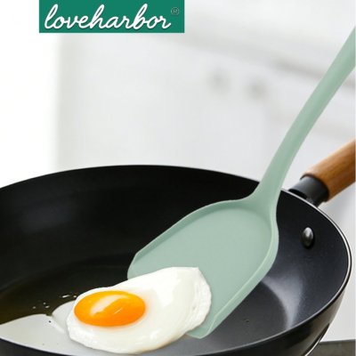 LoveHarbor LH0153 Silicone Solid Spatula – ตะหลิวซิลิโคนคู่ใจของคนรักครัว