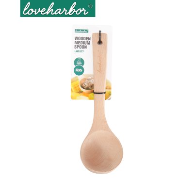 LoveHarbor LH0227 กระบวยไม้ธรรมชาติ 27.1x7.8x5cm