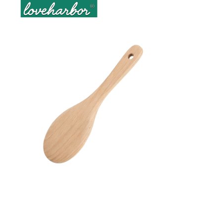 LoveHarbor LH0232 ทัพพีไม้ตักข้าว (23.5x7.2x1.8cm)
