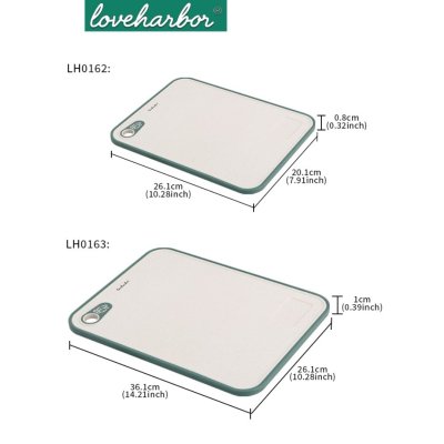 LoveHarbor LH0162 Antibacterial Antiskid Chopping Block (26.1x20.1x0.8 cm)