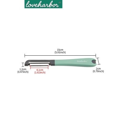 ยกลังสุดคุ้ม 24 ชิ้น/ลัง LoveHarbor (LH0092) มีดปอกผิวผลไม้ ขนาด 17x2.3x1 ซม.