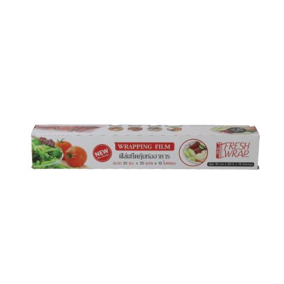 Fresh wrap ฟิล์มถนอมอาหาร 30 cm. x 30 m. x 10 my.