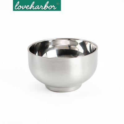 LoveHarbor LH0255 ถ้วยสเตนเลส 2 ชั้น ขนาด 12x7 ซม.