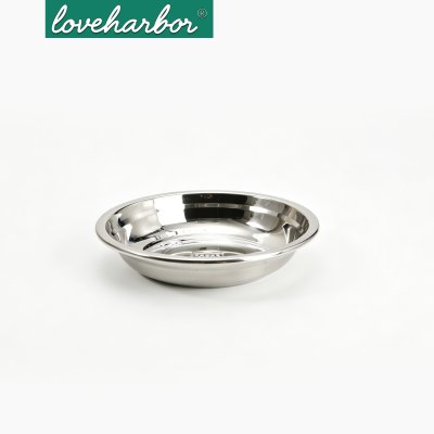 LoveHarbor LH0252 จานสเตนเลสทรงกลม 22 ซม.