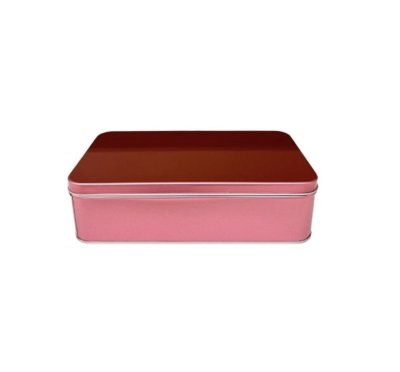 FM3-BJM-013 กระป๋องขนมไหว้พระจันทร์ (บรรจุขนมได้2ชิ้น) สีชมพู
