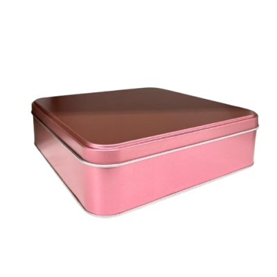 FM3-BJM-020 กระป๋องขนมไหว้พระจันทร์ (บรรจุขนมได้4ชิ้น) สีชมพู
