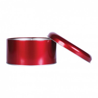 FM1-BJM-106 กระป๋องกลม 210g สีแดง