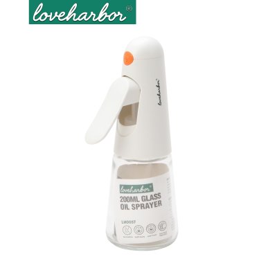 LoveHarbor LH0057 ขวดสเปรย์ฉีดน้ำมันแก้ว 200ml หัวฉีดพ่นฝอยละเอียด